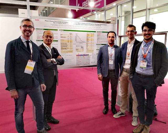 Il nostro team all'European Society of Medical Oncology.